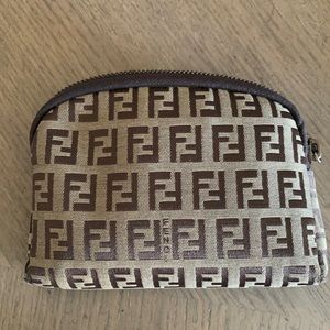 Authentic Fendi Cosmetic Pouch